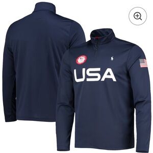 Team USA Official Outfitters Ralph Lauren Team USA 2022 Winter Olympics 1/4 Zip